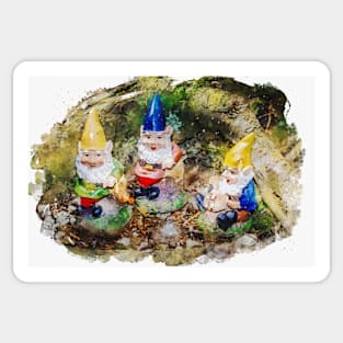 Woodland Gnomes 5 Sticker